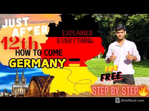 JUST AFTER 12th🔥|| HOW TO COME GERMANY 🇩🇪 ?? ||EXPLAINED EVERYTHING 🔥 || INDIAN STUDENTS 🇮🇳