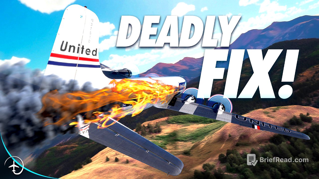 One Disaster Caused Another! United Airlines Flight 608 & 624