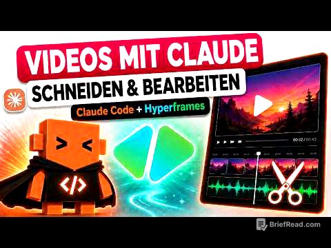 Ich habe Claude Code als meinen Video Editor eingestellt