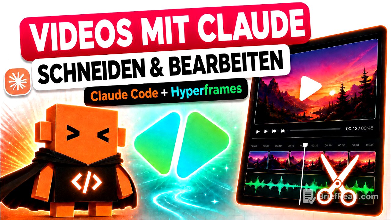 Ich habe Claude Code als meinen Video Editor eingestellt