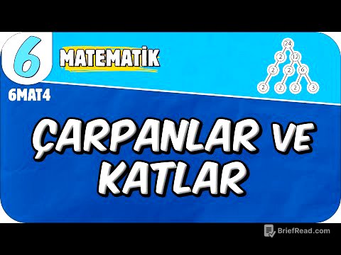 Çarpanlar ve Katlar 📘 6. Sınıf Matematik #2025