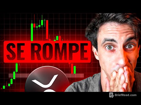🚨¿Se Rompe el BullRun de XRP y Bitcoin ? Esto Es Grave… Y Podría ir a PEOR
