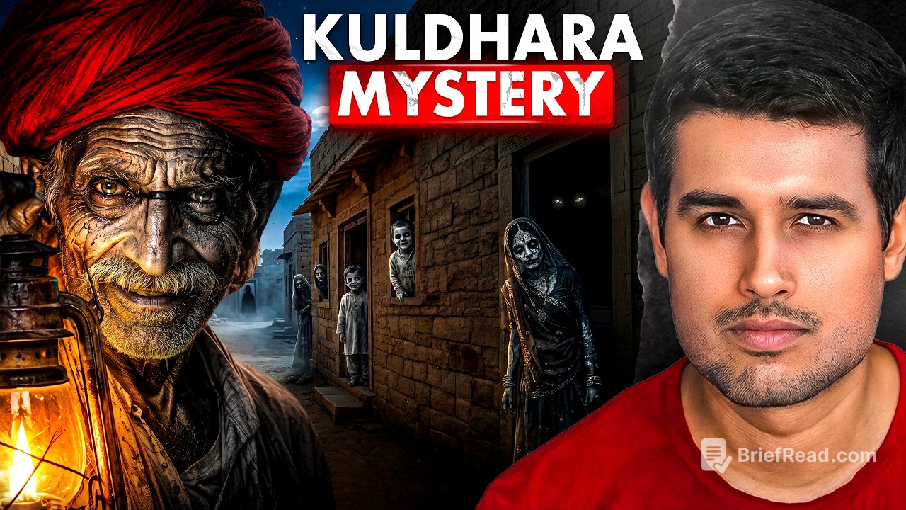 India's GHOST Village | How 80,000 People Vanished in Kuldhara? | Dhruv Rathee