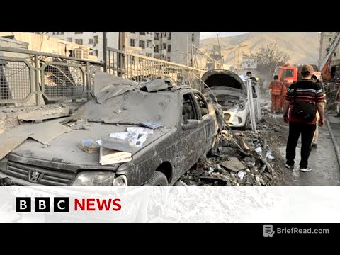 What was Israel targeting inside Iran? | BBC News