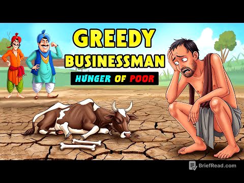 Greedy Businessman | Hunger Of Poor | Moral Story In English | English Stories | Bedtime Stories