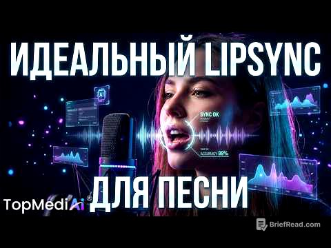 Идеальный LipSync для музыкального клипа за 15 минут | Как сделать точный липсинк в TopMediAI