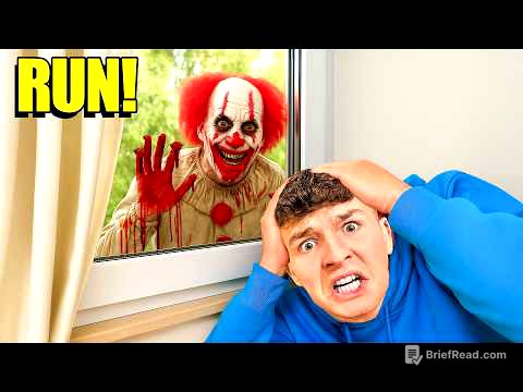 If you see this BLOODY CLOWN at your WINDOW, run! (it’s not SAFE)