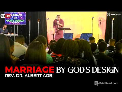 MARRIAGE BY GOD'S DESIGN