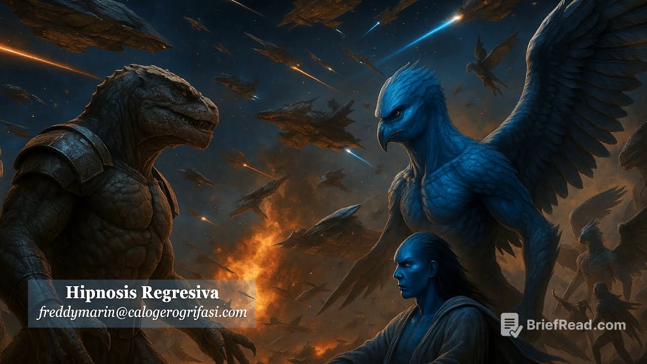 951-ES Mary, guerra reptiliana vs seres alados - Freddy Marin Hipnosis Regresiva
