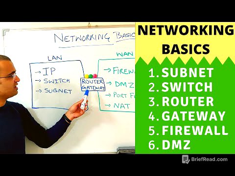 Networking Basics (2025) | What is a switch, router, gateway, subnet, gateway, firewall & DMZ