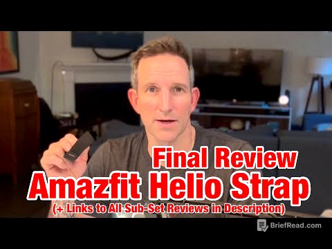 Amazfit Helio Strap Final Review - A Summary of All of the Pieces (+ Sub-Set Reviews in Description)