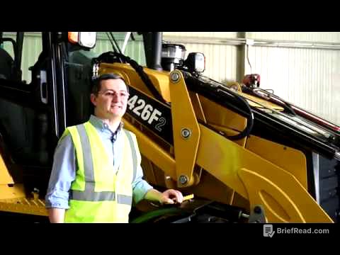 La Retroexcavadora Cat® 426F2: Ajuste de Modo de Frenado
