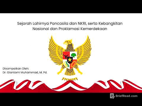 Pertemuan 1: Sejarah Lahirnya Pancasila & NKRI, serta Kebangkitan Nasional & Proklamasi Kemerdekaan