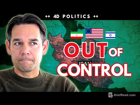 Why The New US-Iran War Is a WARNING About Our Future