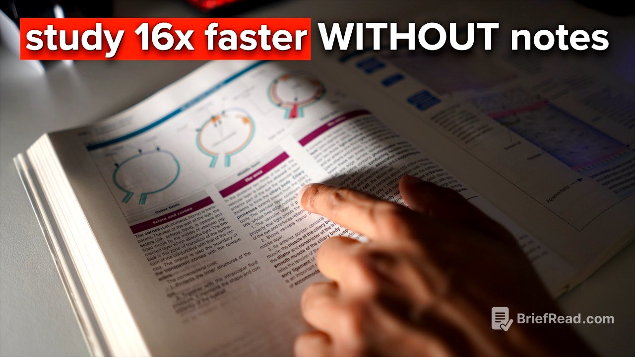 I’m a Doctor. Here’s How to Learn Faster WITHOUT Taking Notes