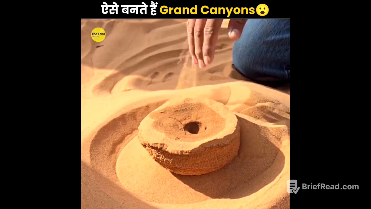 How Grand Canyons Are Formed 😮