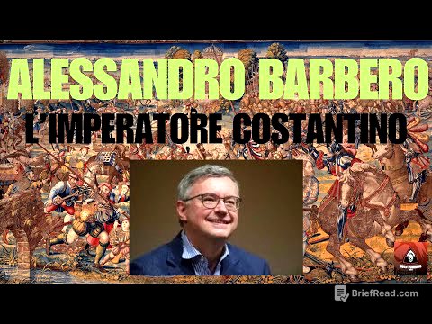 ALESSANDRO BARBERO - L'IMPERATORE COSTANTINO #barbero #barbarossa #documentario #alessandrobarbero