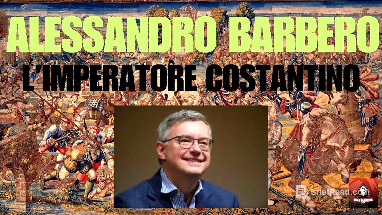 ALESSANDRO BARBERO - L'IMPERATORE COSTANTINO #barbero #barbarossa #documentario #alessandrobarbero