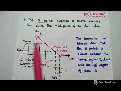 Class AB Amplifier - Operation and Its Efficiency
