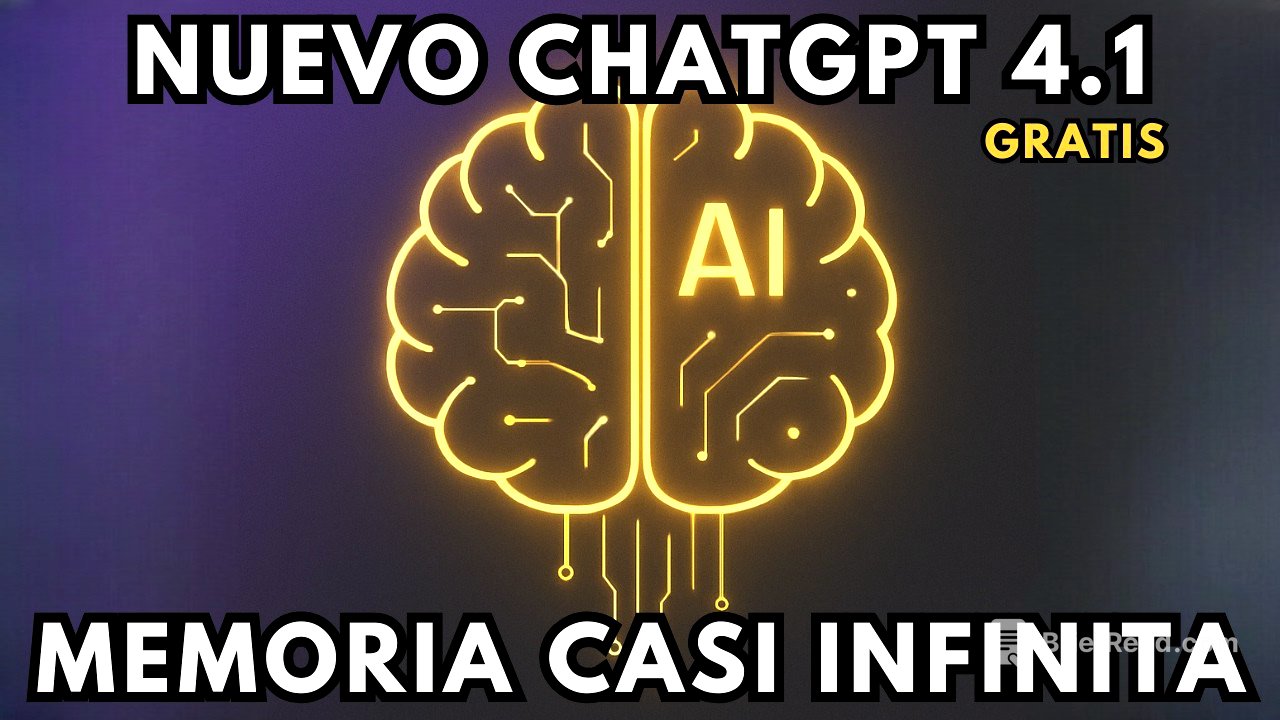 ¡GPT-4.1 es una LOCURA! Nueva Actualización de ChatGPT con 1 MILLÓN de Tokens de MEMORIA