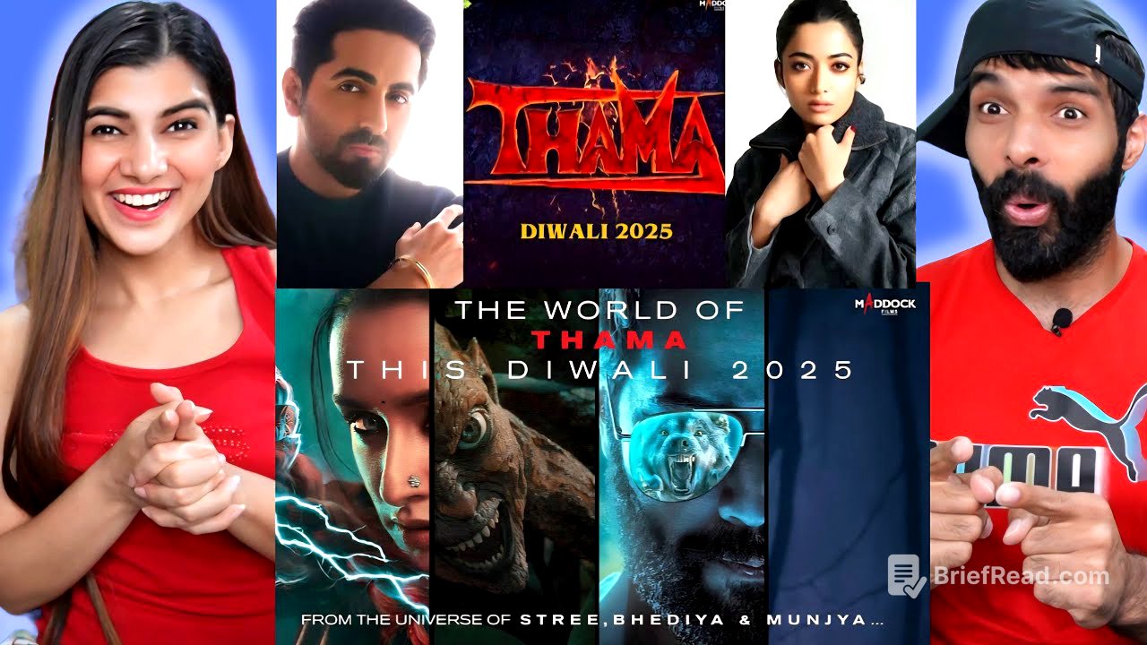 Thama Teaser Announcement Reaction | Ayushmann, Rashmika, Paresh, Nawazuddin| Dinesh