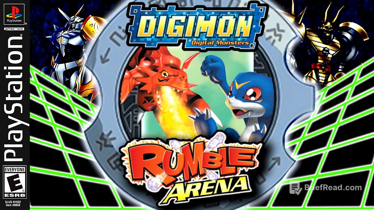 That Digimon Fighting Game You Might Remember | Digimon: Rumble Arena Retrospective  (PS1)