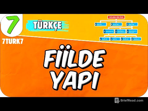 Fiilde Yapı 📙 7. Sınıf Türkçe #2025