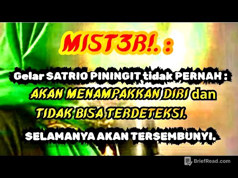 MIST3R! 😱❗GELAR SATRIO PININGIT. #trending #gelar  #viralvideo
