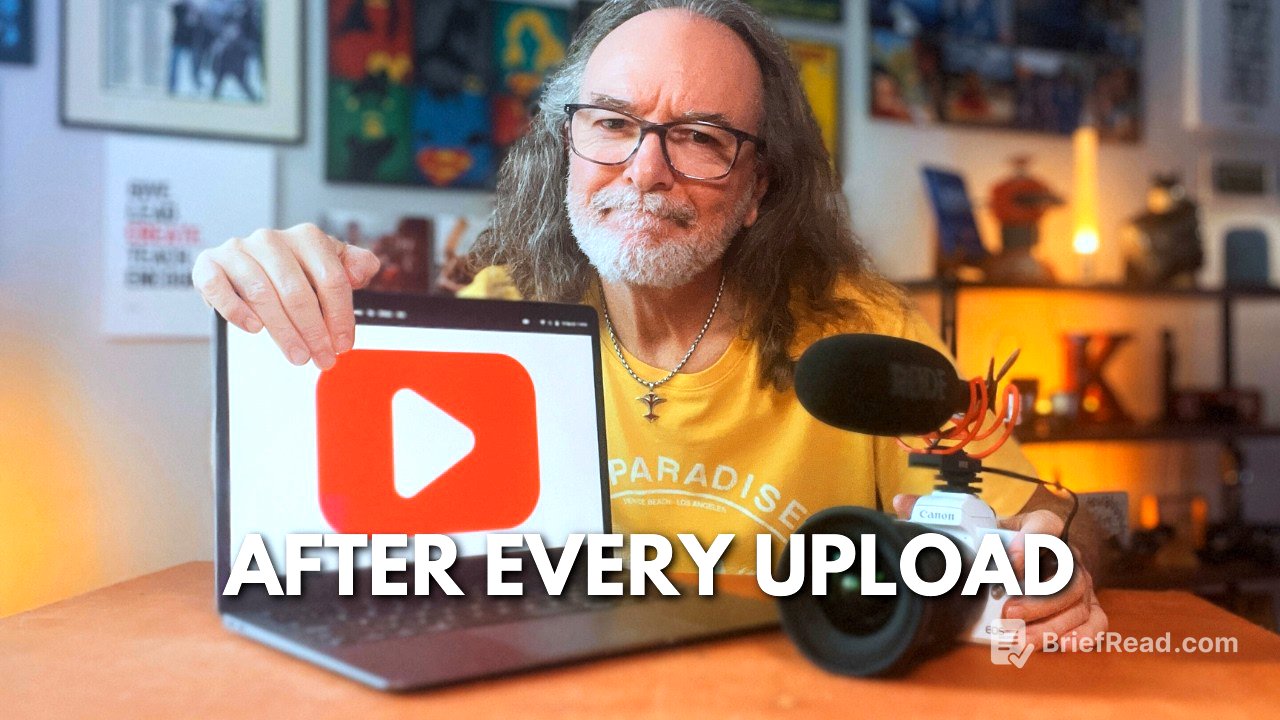 7 key things to do AFTER uploading your YouTube video
