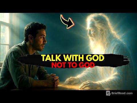 How To Talk With God Not To God | Based On The Bible