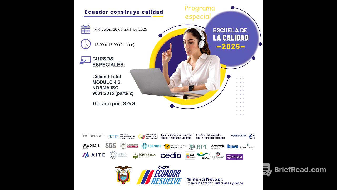 NORMA ISO 9001:2015 (parte 2)