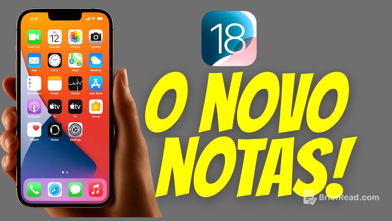 O NOVO NOTAS com Apple Intelligence é ABSURDO! (Dica extra com o Apple Watch)