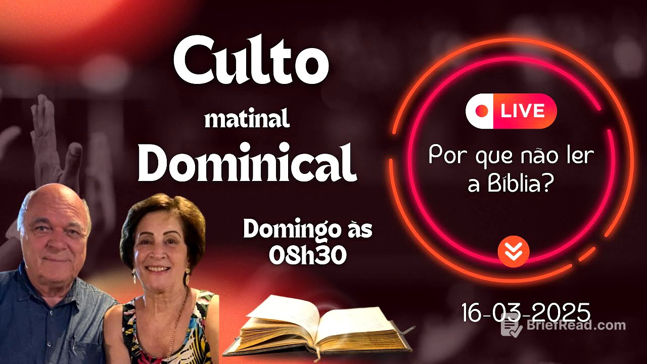 16/03/25 Por que não ler a Bíblia?