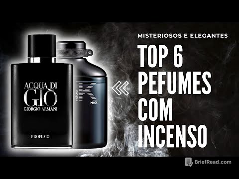 TOP 6 PERFUMES COM NOTA DE INCENSO/ELEGANTES/SOFISTICADOS/ASSINATURA/PERFUMES MISTERIOSOS!