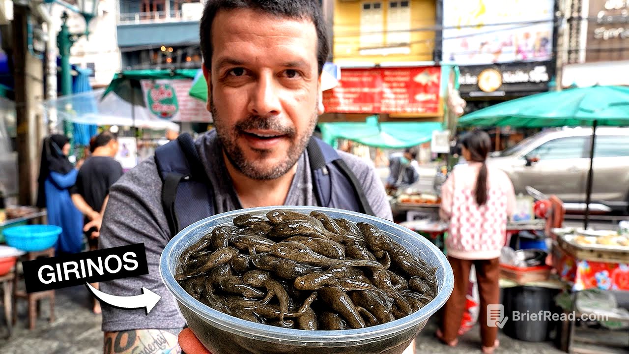 Provando COMIDAS EM BANGKOK que você nunca viu!! 😳 🇹🇭