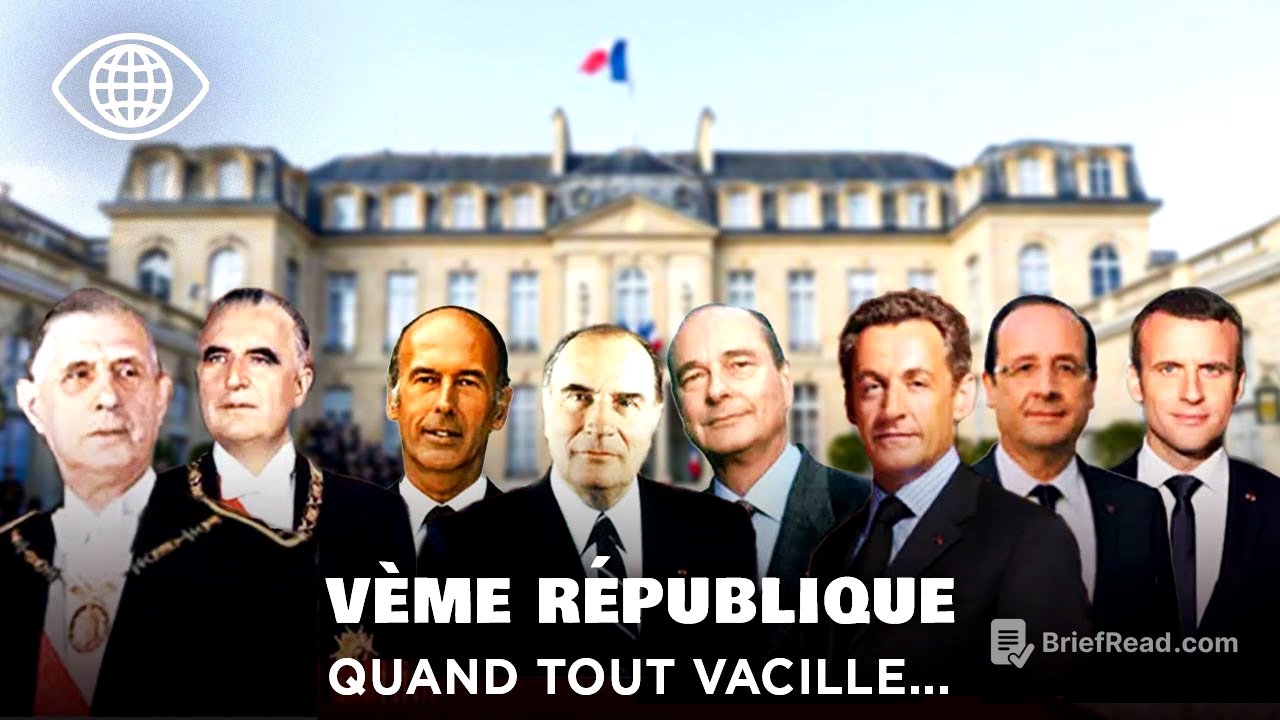 La République des crises: histoire du pouvoir en France depuis 1958 - Documentaire Poilitique - Y2