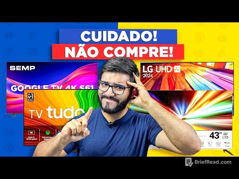 CUIDADO! 5 Smart TVS que VOCÊ VAI SE ARREPENDER SE COMPRAR EM 2025! (com opções melhores)