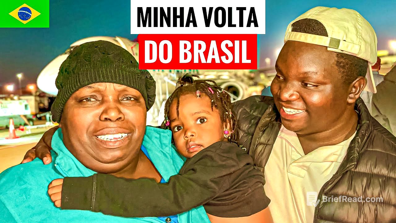 SAI DO BRASIL 🇧🇷 E CHEGUEI  DE SURPRESA EM MOÇAMBIQUE 🇲🇿 A REAÇÃO DA MINHA MÃE AO ME VER 