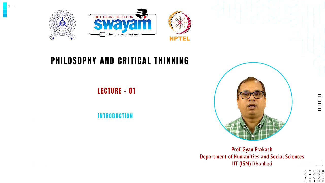 Lecture 01 : Introduction