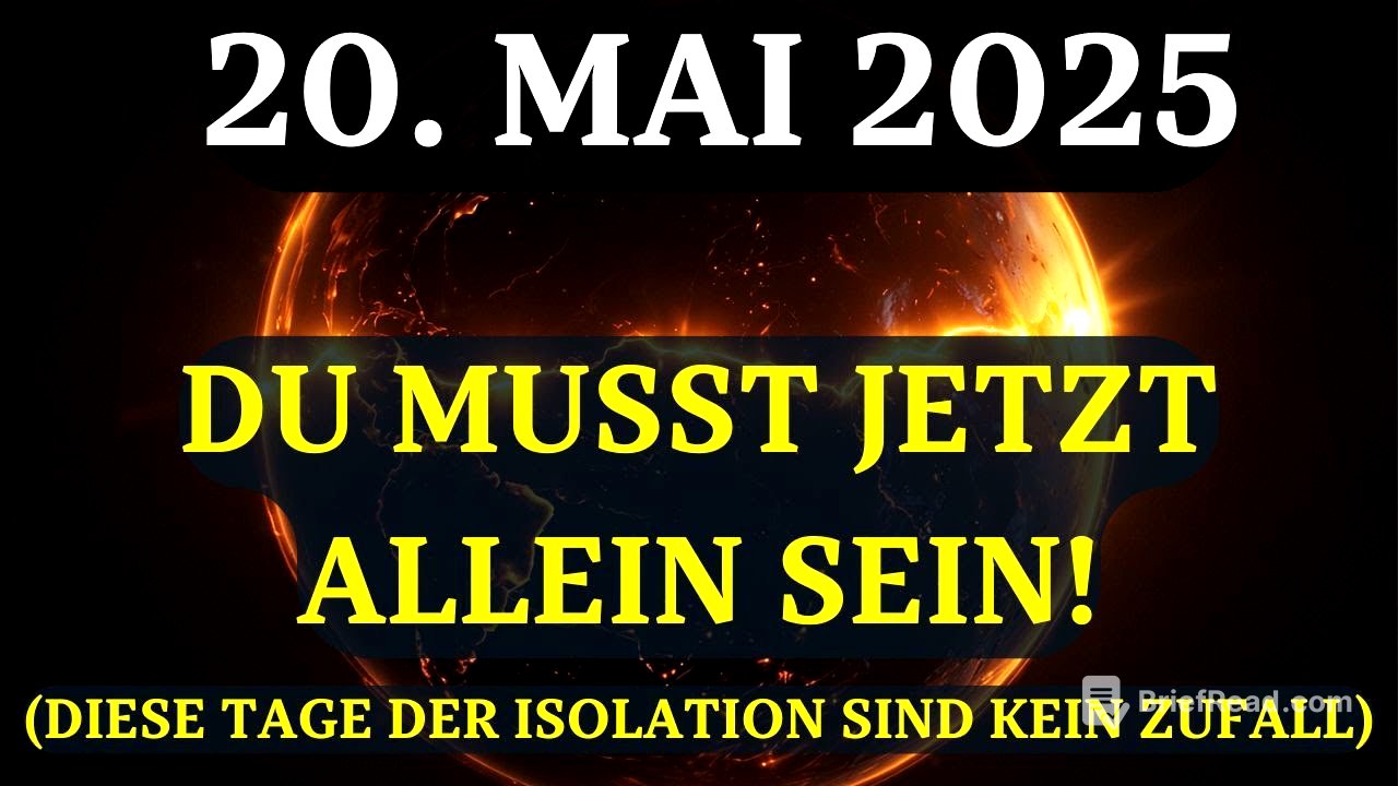 Du musst es bis morgen hören! Warum du ALLEIN sein solltest, wenn die Sonne in Zwillinge tritt!