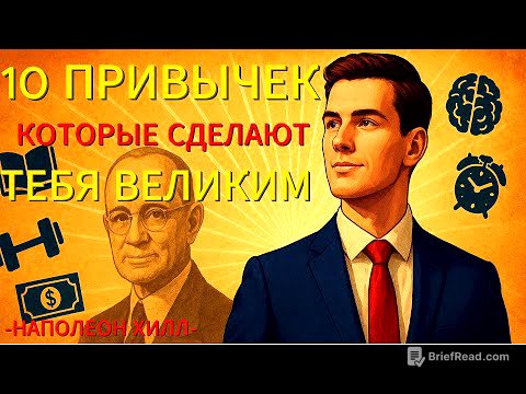 10 Привычек, Которые Сделают Тебя Великим: По Мотивам Наполеона Хилла