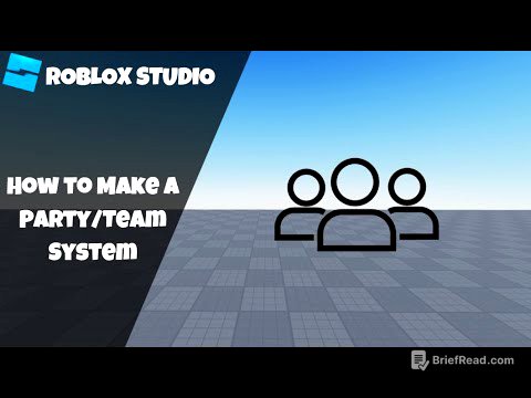 How to make a Party/Team System in Roblox! (Roblox Studio Scripting Tutorial 2023)