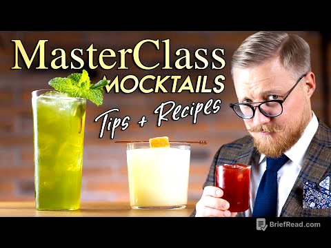 Mocktails Masterclass - Improve Your Non-Alcoholic Cocktails