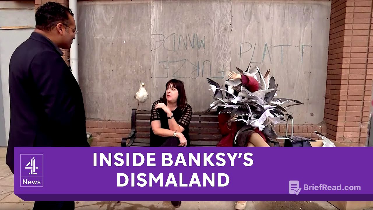 Dismaland: inside Banksy’s dystopian playground