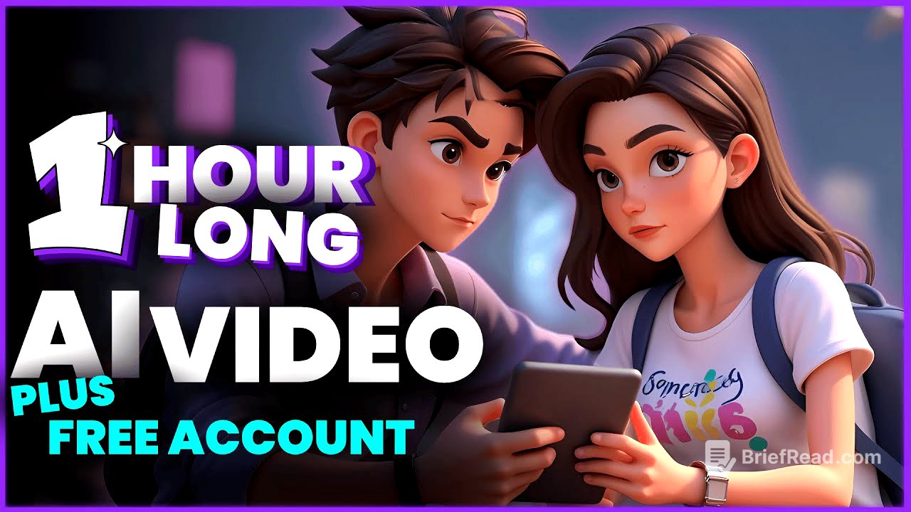 This AI Tool Creates 60-Minute Videos from Just ONE Prompt! | consistent character!