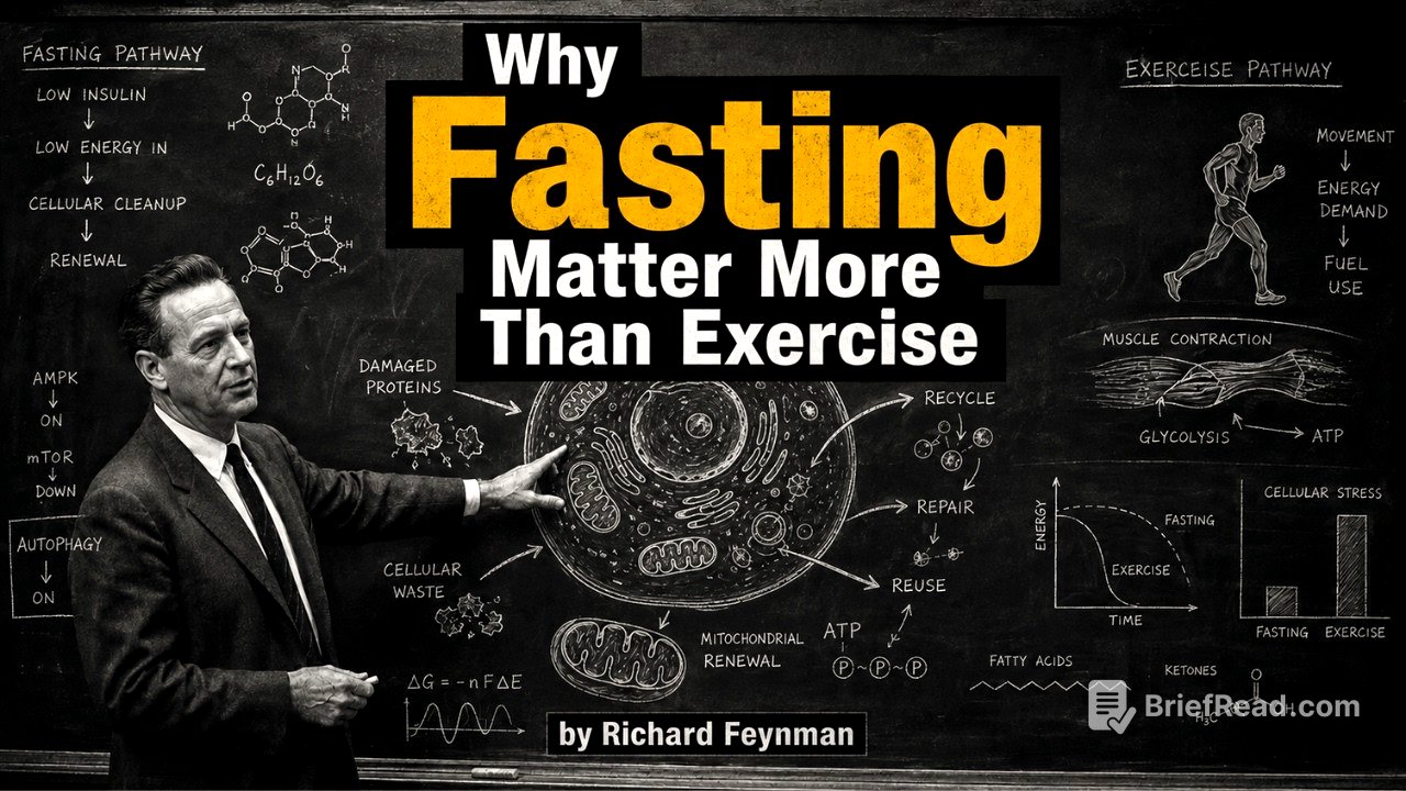 What FASTING Does to Your Cells That Exercise Can’t
