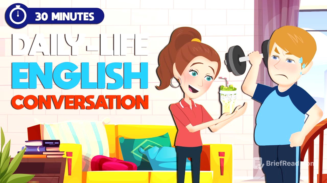 30 Minutes to Learn Daily-English Conversations for English Speaking Practice | Easy Level English