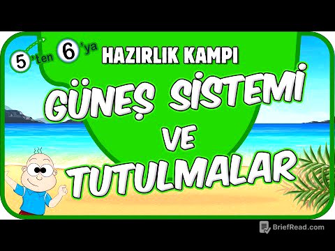 Güneş Sistemi ve Tutulmalar 📗 5'ten 6'ya Hazırlık Kampı #2025
