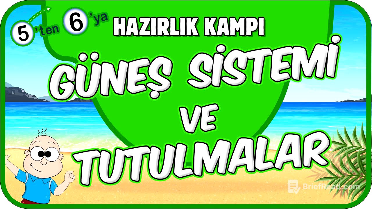 Güneş Sistemi ve Tutulmalar 📗 5'ten 6'ya Hazırlık Kampı #2025
