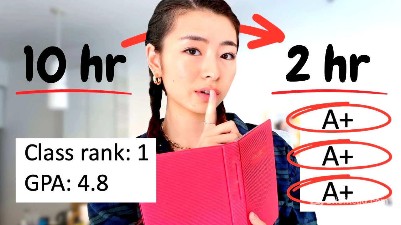 EFFICIENT studying: How to ACE everything in a FRACTION of the time